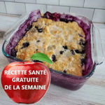 Image de Pouding aux premiers bleuets